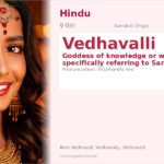 Vedhavalli Name Meaning and Details