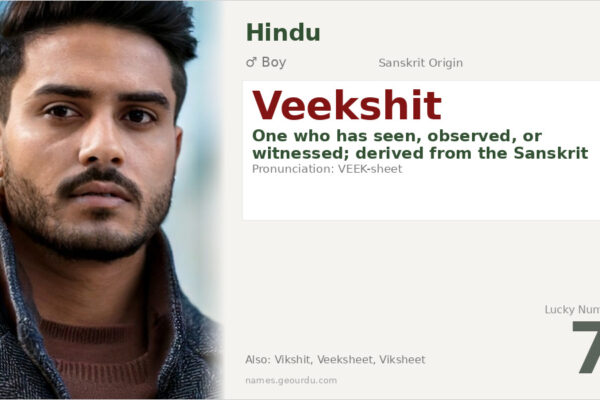 Veekshit Name Meaning — Sanskrit Origin, Boy Name & Details (2025)