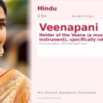 Veenapani Name Meaning and Details