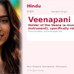 Veenapani Name Meaning and Details