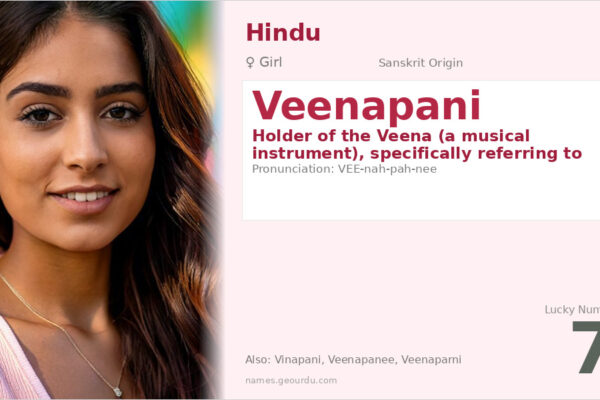Veenapani Name Meaning — Sanskrit Origin, Goddess Saraswati & Details (2025)