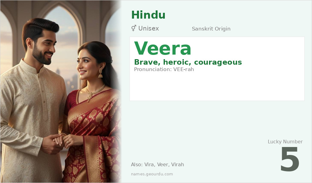 Veera Name Meaning and Details
