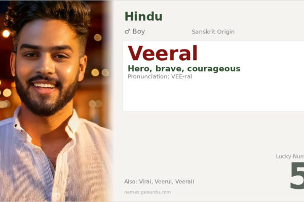 Veeral Name Meaning — Heroic Origin, Boy Gender & Details (2025)