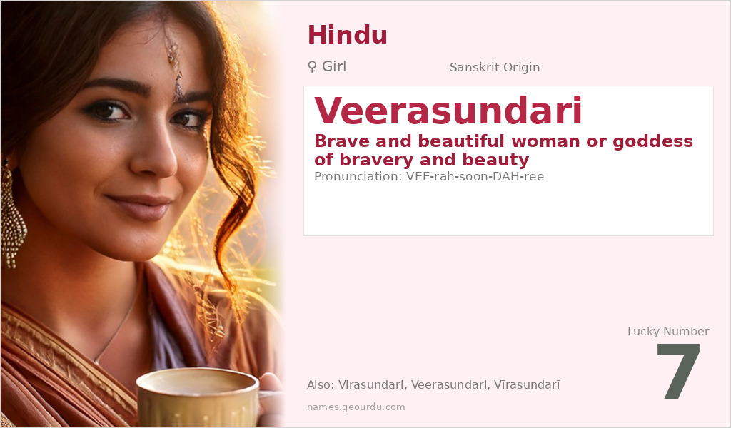 Veerasundari Name Meaning and Details