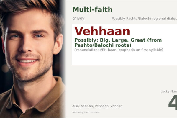 Vehhaan Name Meaning — Origin, Gender & Details (2025)