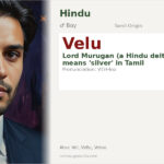 Velu Name Meaning and Details