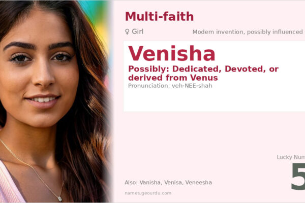 Venisha Name Meaning — Origin, Gender & Details (2025)