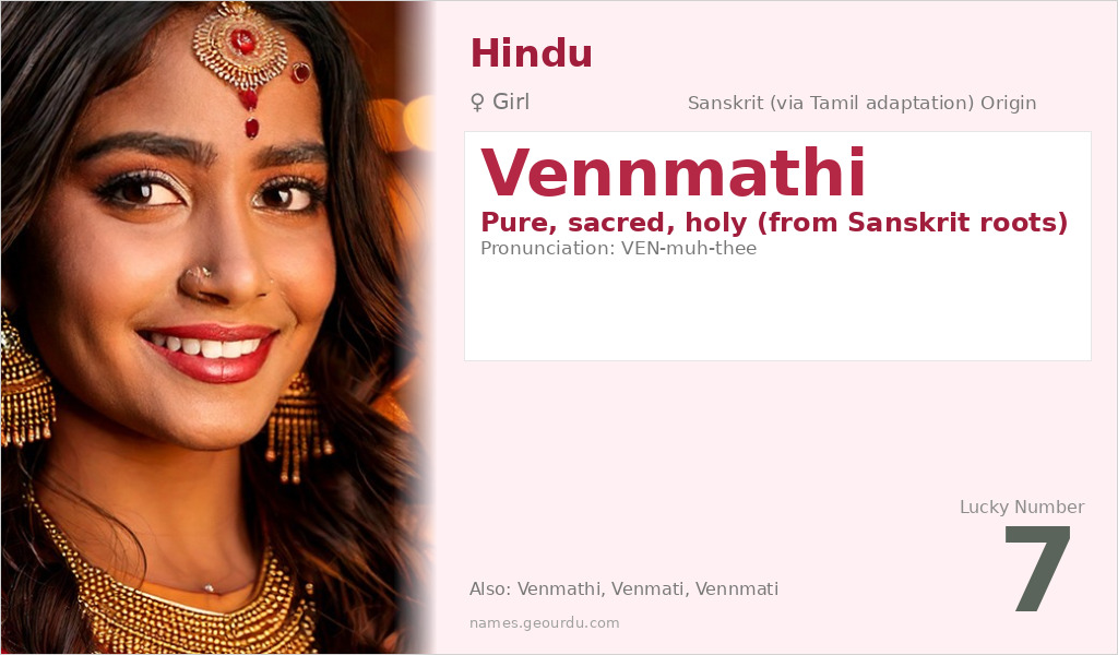 Vennmathi Name Meaning and Details