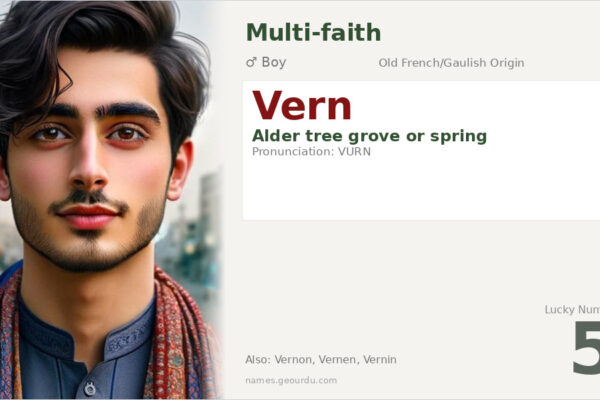 Vern Name Meaning — Origin, Gender & Details (2025)