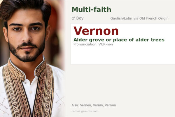 Vernon Name Meaning — Origin, Gender & Details (2025)