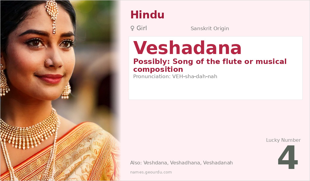 Veshadana Name Meaning and Details