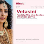 Vetasini Name Meaning and Details