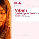 Vibali Name Meaning and Details