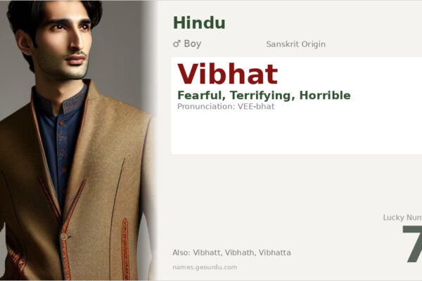 Vibhat Name Meaning — Sanskrit Origin, Boy Name & Details (2025)