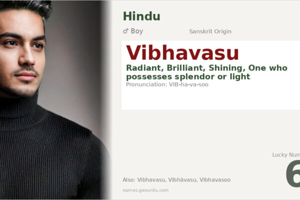 Vibhavasu Meaning — Sanskrit Origin, Boy Name & Details (2025)