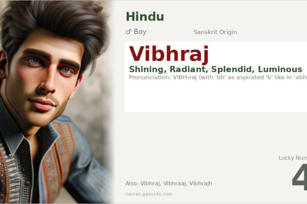 Vibhraj Name Meaning — Sanskrit Origin, Boy Name & Details (2025)