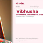 Vibhusha Name Meaning and Details