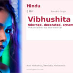 Vibhushita Name Meaning and Details