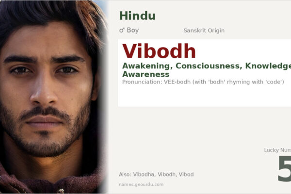 Vibodh Name Meaning — Sanskrit Origin, Boy Name & Spiritual Significance (2025)