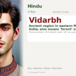 Vidarbh Name Meaning and Details