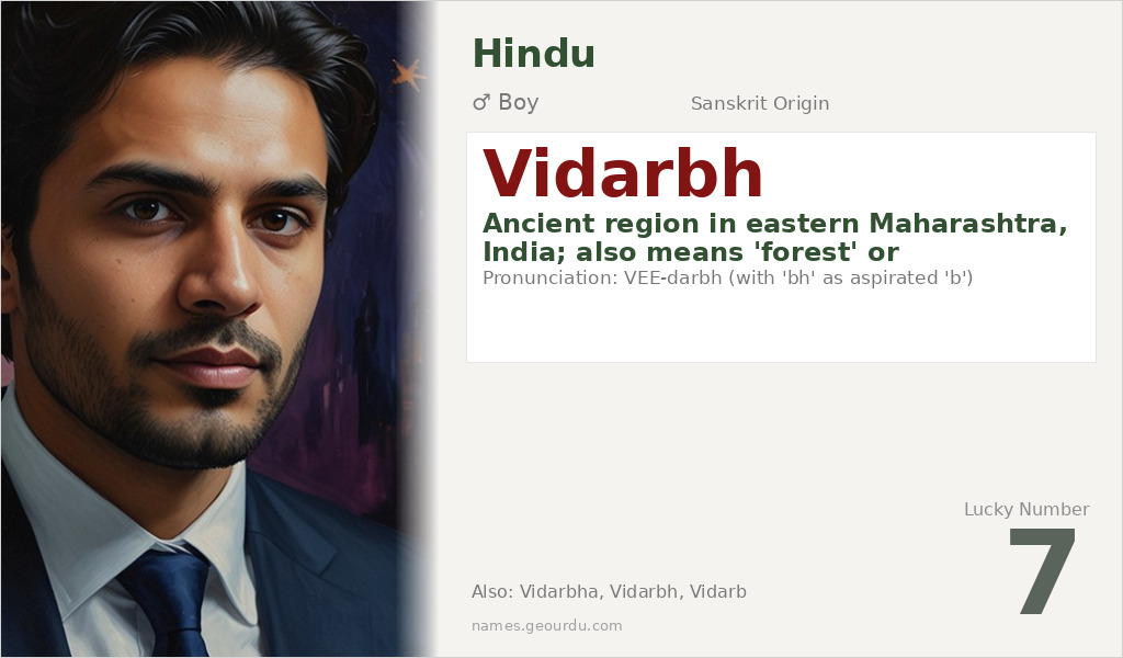 Vidarbh Name Meaning and Details