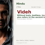 Videh Name Meaning and Details
