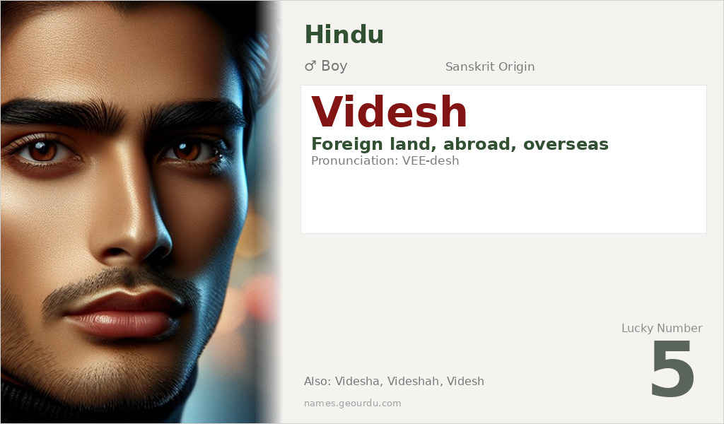 Videsh Name Meaning and Details