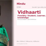 Vidhaarti Name Meaning and Details