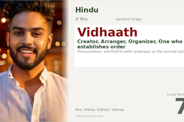 Vidhaath Name Meaning — Sanskrit Origin, Boy Name & Details (2025)