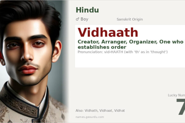 Vidhaath Meaning — Sanskrit Origin, Boy Name & Details (2025)