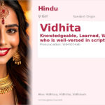 Vidhita Name Meaning and Details
