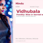 Vidhubala Name Meaning and Details