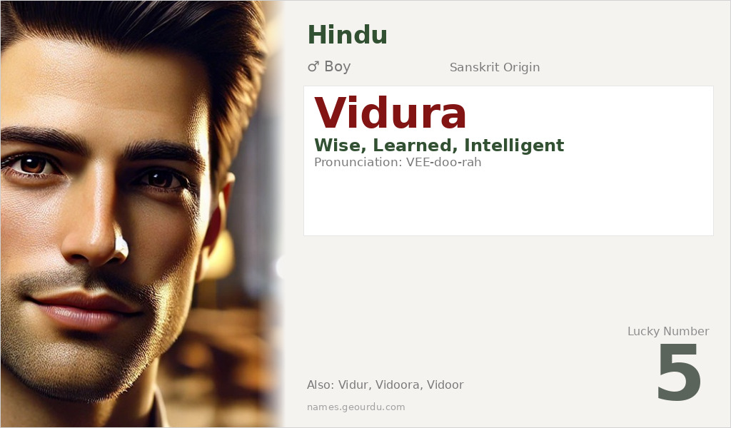 Vidura Name Meaning and Details