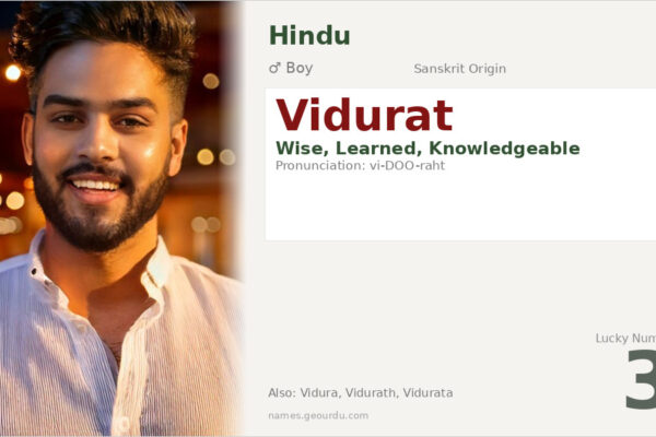 Vidurat Meaning — Sanskrit Origin, Boy Name & Details (2025)