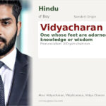 Vidyacharan Name Meaning and Details