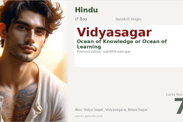 Vidyasagar Name Meaning — Sanskrit Origin, Boy Name & Details (2025)