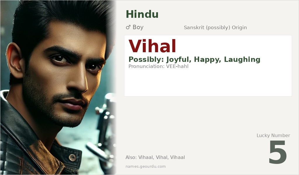 Vihal Name Meaning and Details