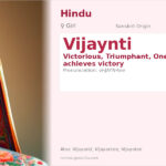Vijaynti Name Meaning and Details