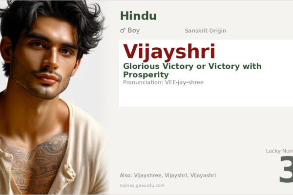 Vijayshri Meaning — Sanskrit Origin, Boy Name & Details (2025)