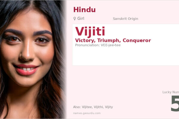 Vijiti Name Meaning — Sanskrit Origin, Girl Name & Details (2025)
