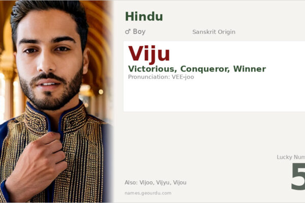 Viju Name Meaning — Sanskrit Origin, Boy Name & Details (2025)