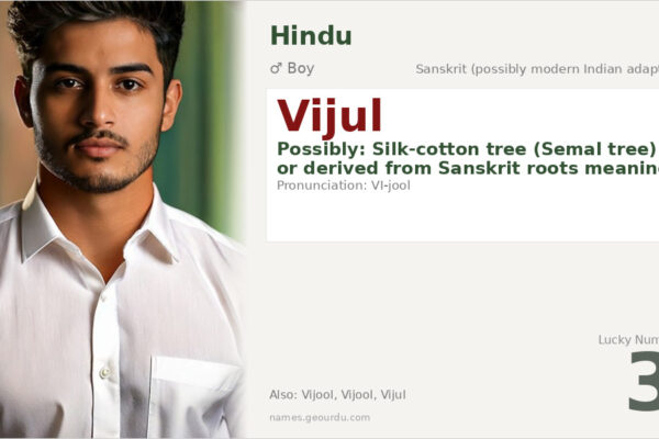 Vijul Name Meaning — Origin, Gender & Details (2025)