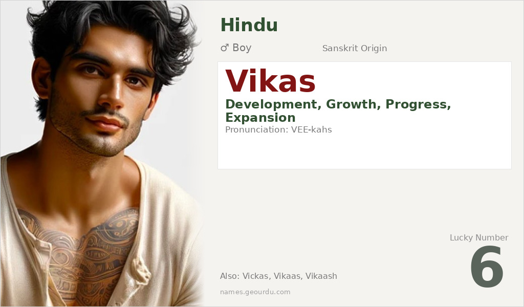 Vikas Name Meaning and Details
