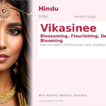 Vikasinee Name Meaning and Details