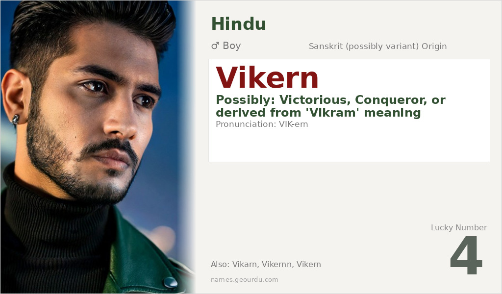 Vikern Name Meaning and Details