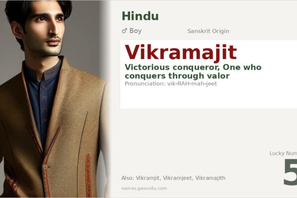Vikramajit Meaning — Sanskrit Origin, Boy Name & Details (2025)
