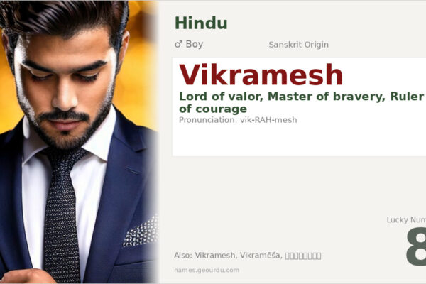 Vikramesh Meaning — Sanskrit Origin, Boy Name & Details (2025)