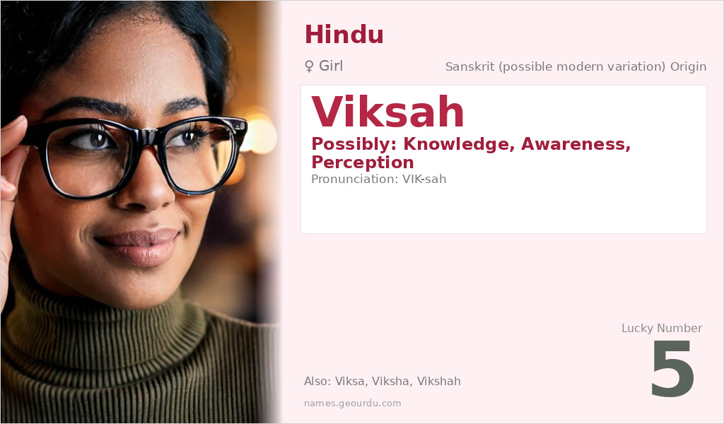 Viksah Name Meaning and Details