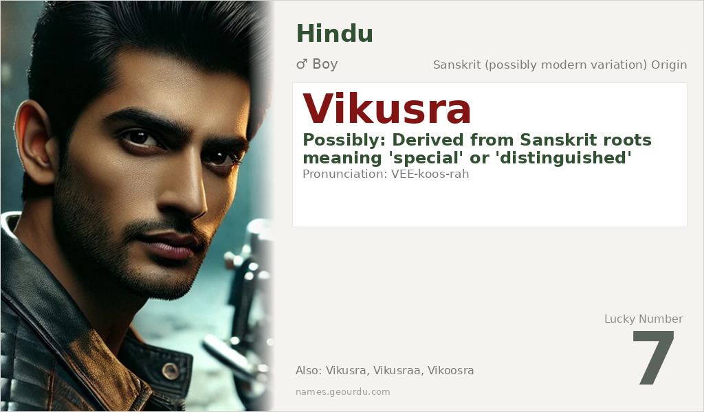 Vikusra Name Meaning and Details