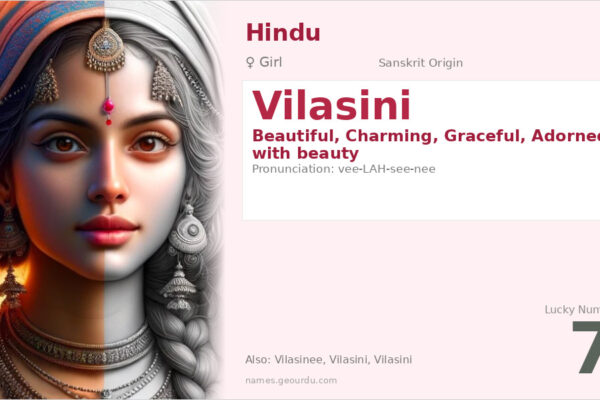Vilasini Name Meaning — Sanskrit Origin, Girl Name & Details (2025)